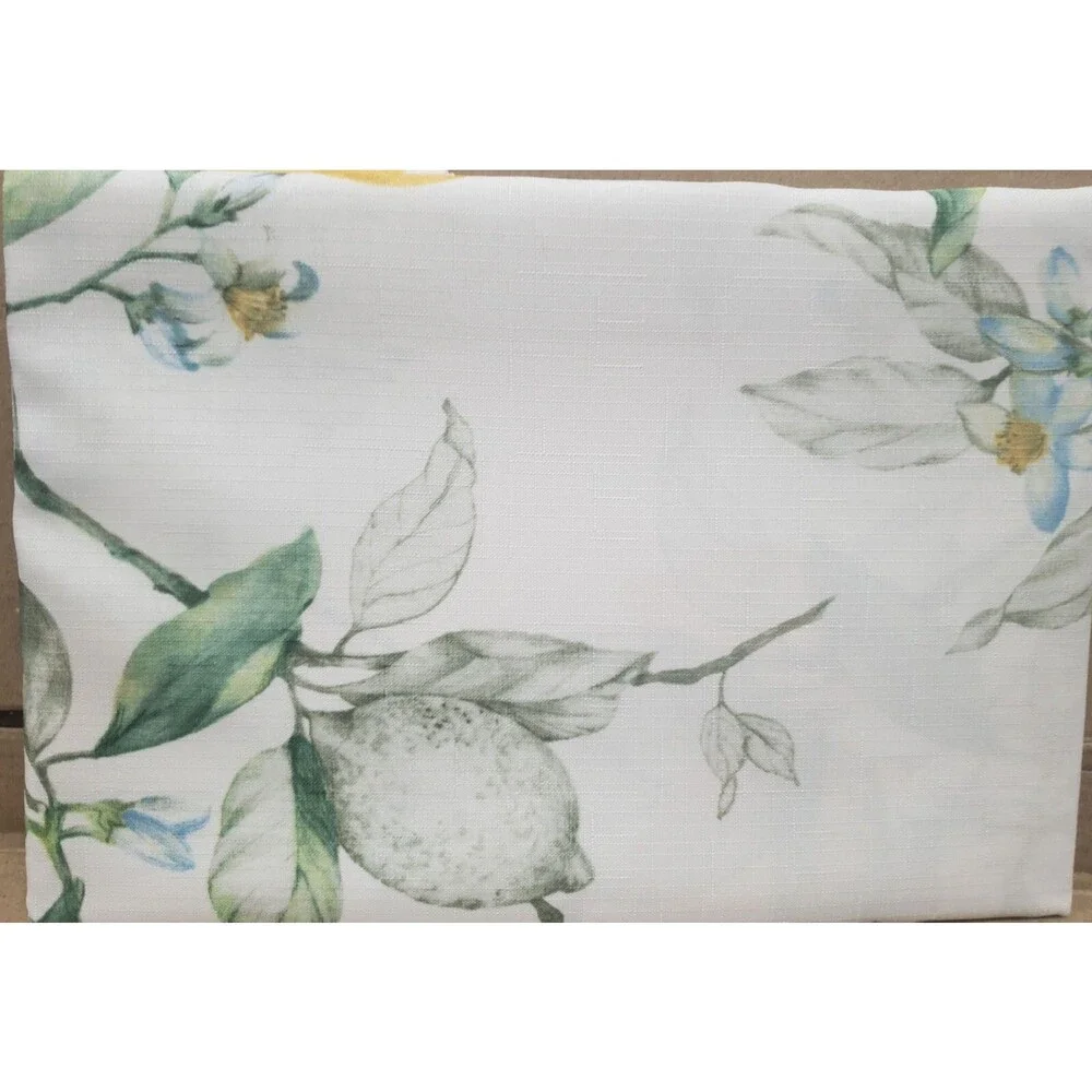Printed Fabric Textured Tablecloth, 60